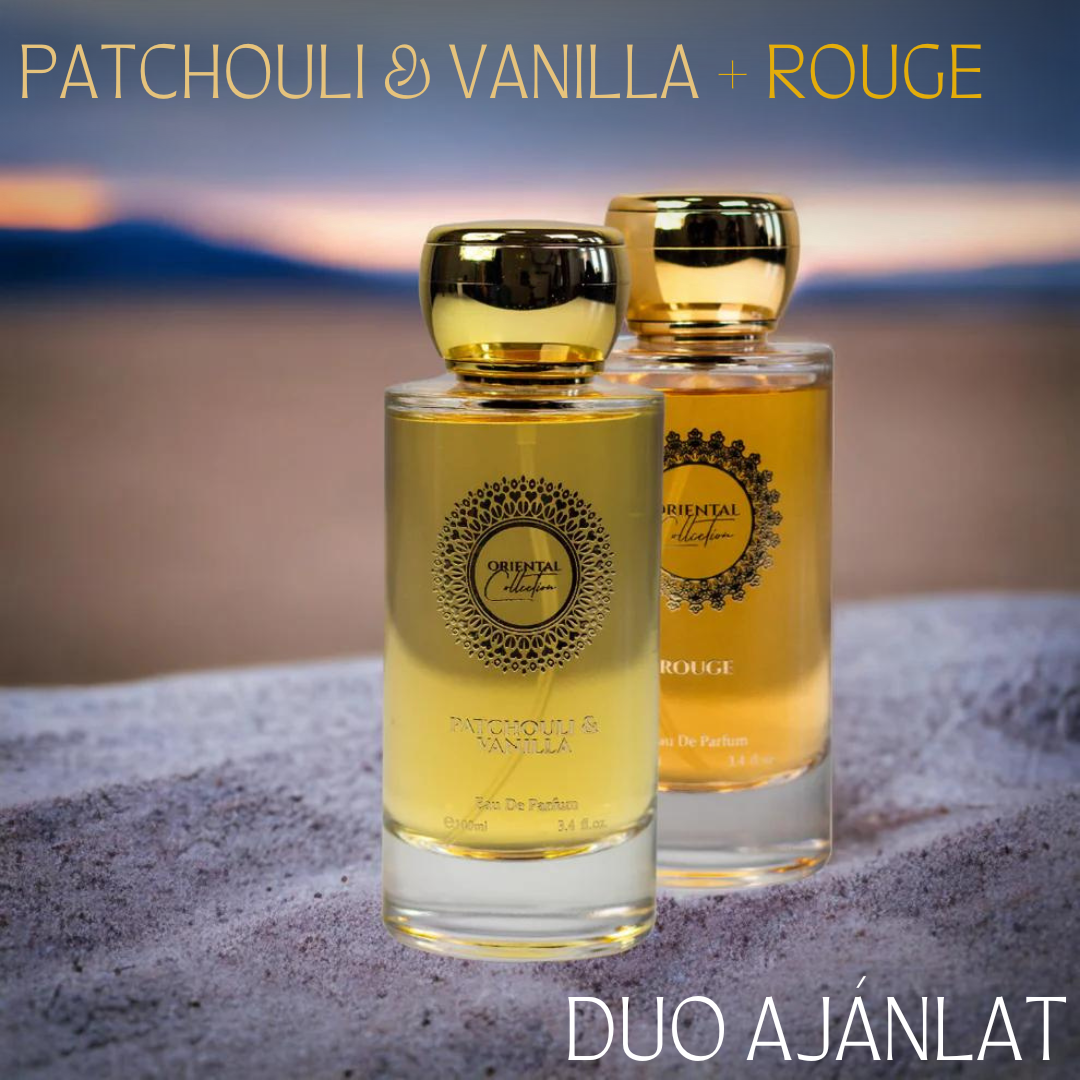 Patchouli Vanilla + Rouge - Duó ajánlat